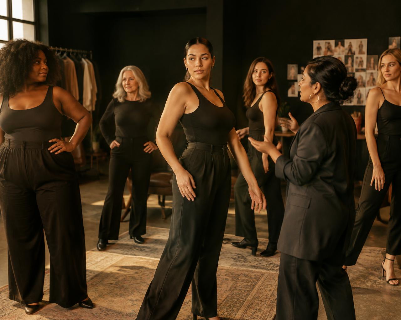 Momentous workshop with women of all sizes and ages